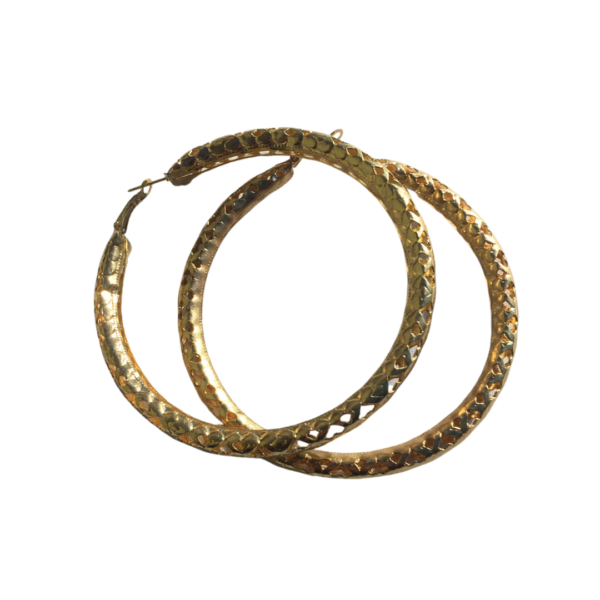 Heartlet Cutout Hoops - Image 2